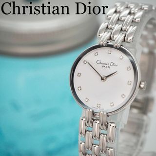 クリスチャンディオール(Christian Dior)の621【美品】クリスチャンディオール時計　レディース腕時計　バギラ　12Pダイヤ(腕時計)