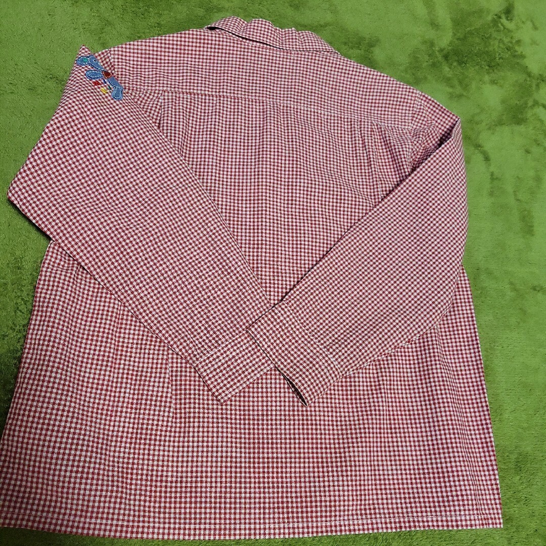 mikihouse(ミキハウス)のMIKI HOUSE チェック ブラウス 110 キッズ/ベビー/マタニティのキッズ服男の子用(90cm~)(ブラウス)の商品写真