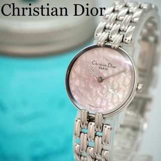 Christian Dior - 441【美品】クリスチャンディオール時計　レディース腕時計　バギラ　ピンクシェル