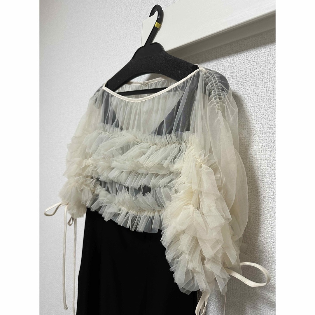 DRESSEDUNDRESSED(ドレスドアンドレスド)のandresd （volume soft tulle dress ） レディースのワンピース(その他)の商品写真