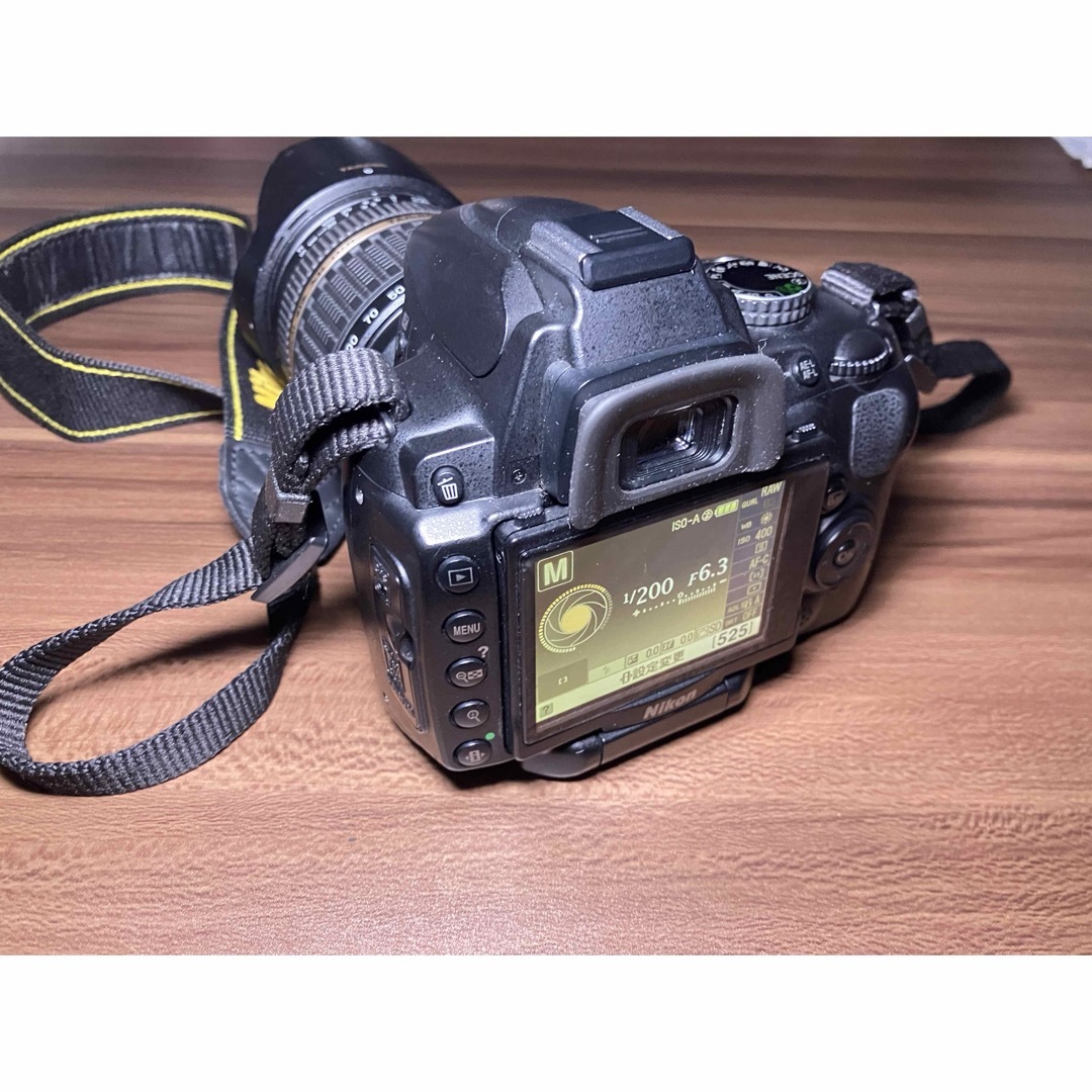 Nikon(ニコン)のNikon デジタル一眼レフカメラ D5000と高倍率ズーム スマホ/家電/カメラのカメラ(デジタル一眼)の商品写真