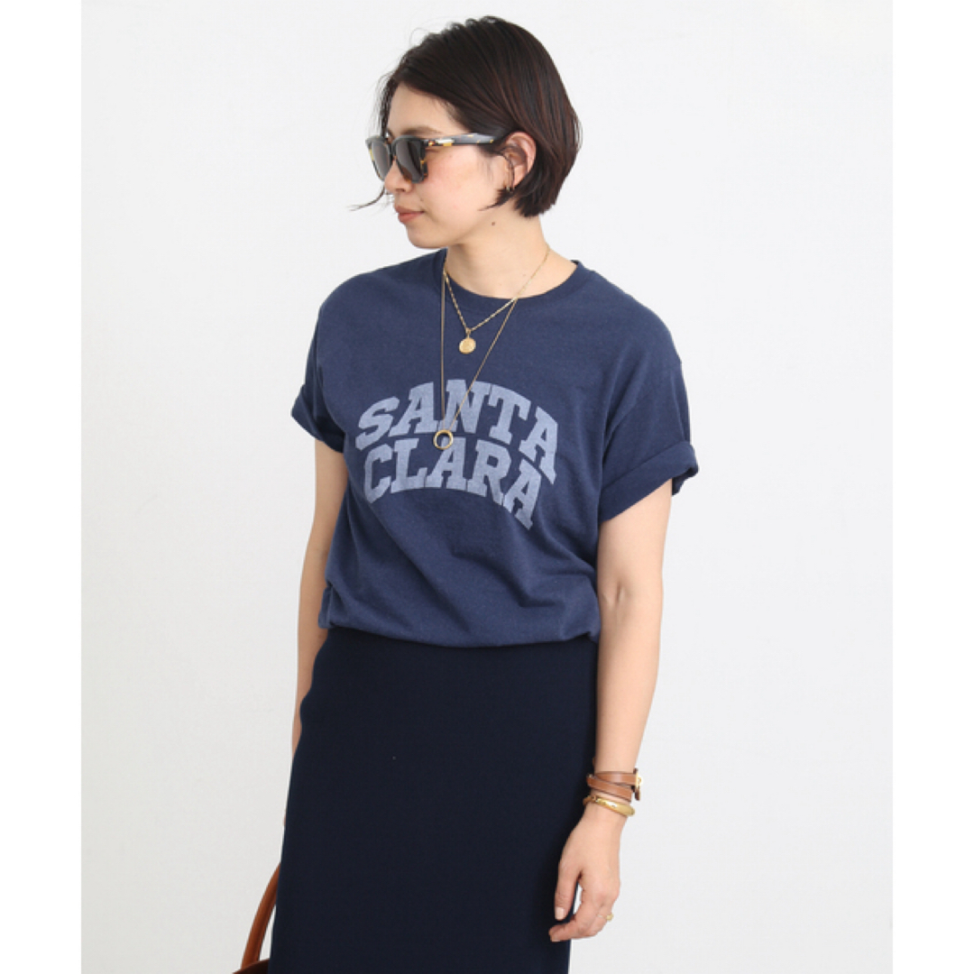 DEUXIEME CLASSE(ドゥーズィエムクラス)のDeuxieme Classe フロントロゴTシャツ ビンテージ アパルトモン レディースのトップス(Tシャツ(半袖/袖なし))の商品写真