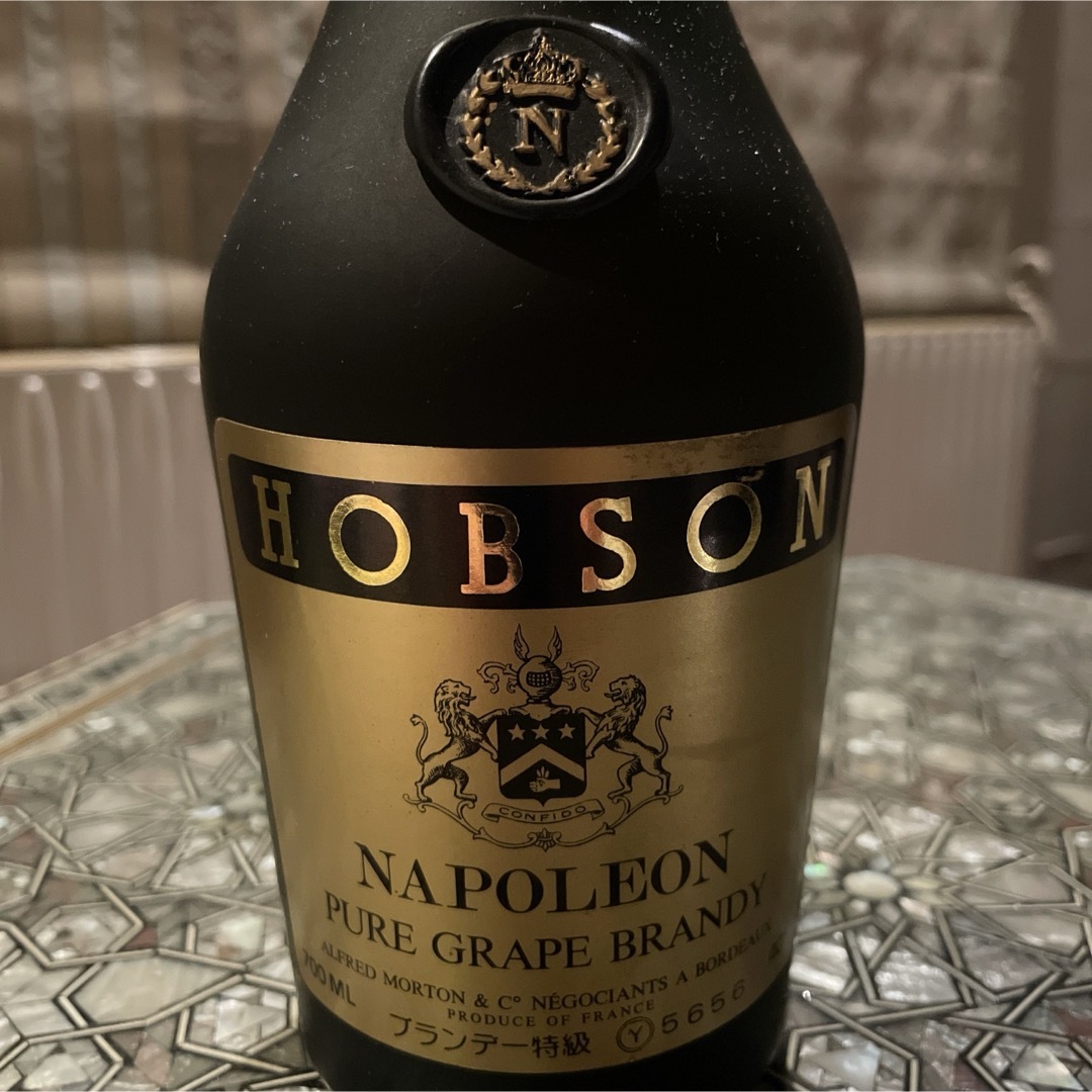 ホブソンナポレオン　HOBSON NAPOLEON ブランデー特級 食品/飲料/酒の酒(ブランデー)の商品写真