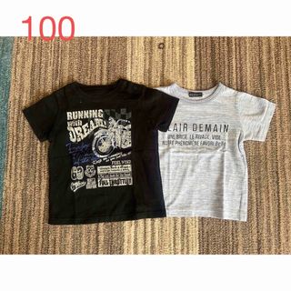 ベベ(BeBe)のバラ🉑bebe&COMMECA  Tシャツセット　100(Tシャツ/カットソー)