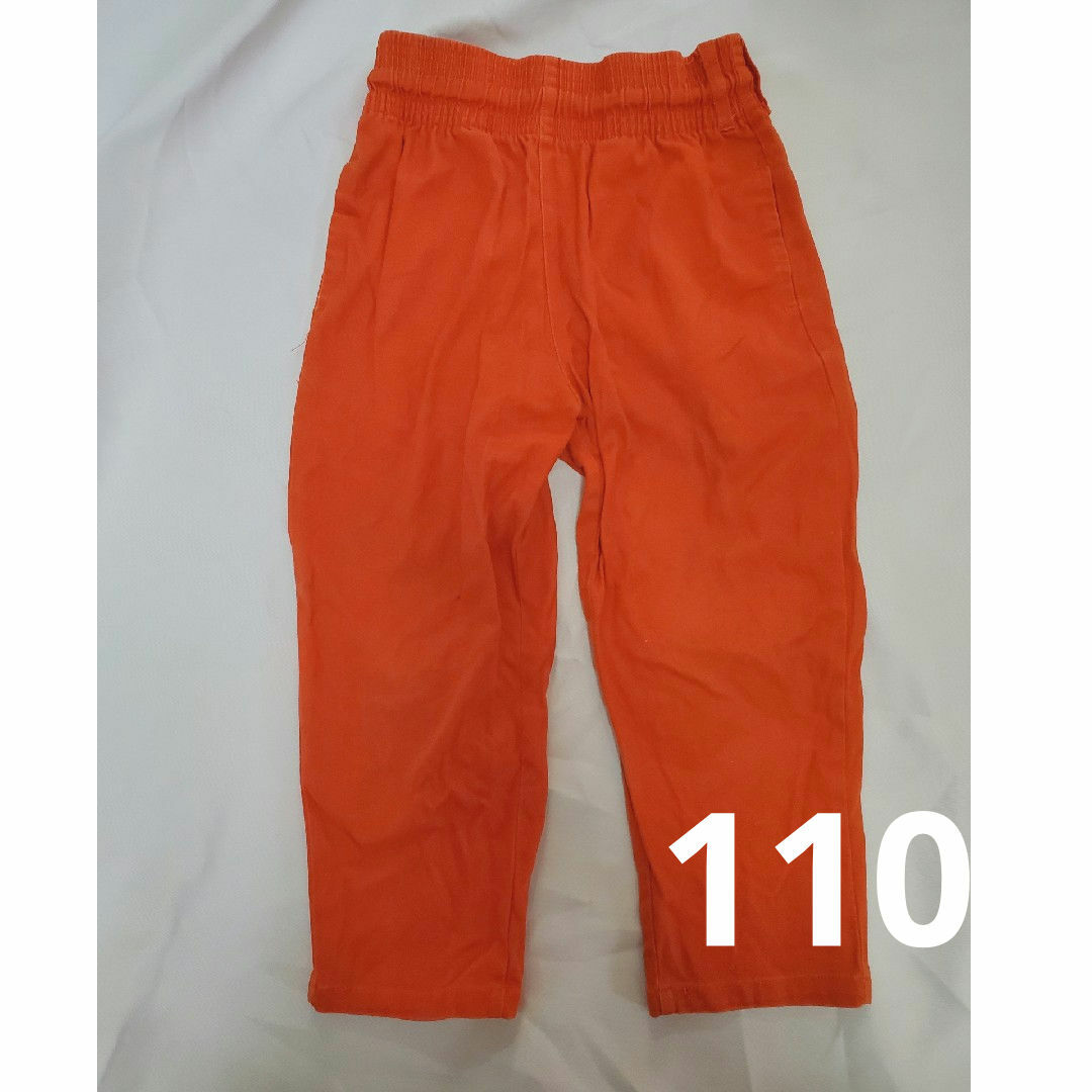 BIG FIELD(ビッグフィールド)のMARKEY'S BIG FIELD オレンジ シェフパンツ 110 キッズ/ベビー/マタニティのキッズ服男の子用(90cm~)(パンツ/スパッツ)の商品写真
