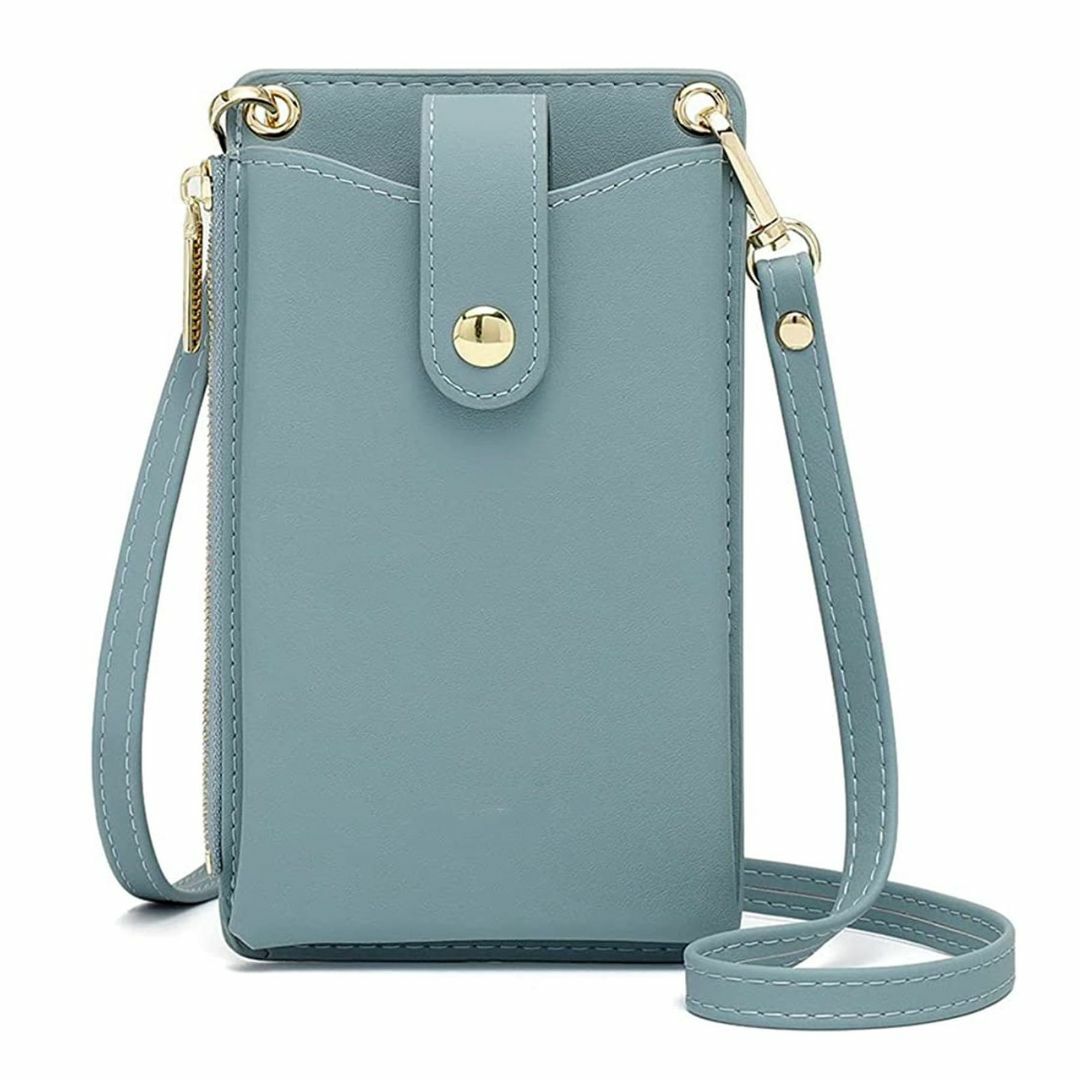 【色: ライトブルー】[Varlea] スマホ ショルダー お財布 ショルダー  レディースのバッグ(その他)の商品写真