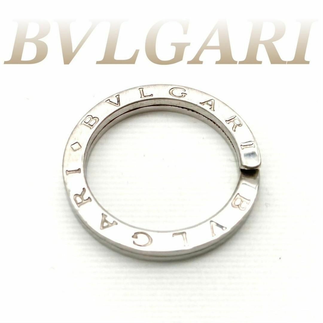 BVLGARI(ブルガリ)のブルガリ BBキーリング SV925 シルバー 60417 レディースのファッション小物(キーホルダー)の商品写真