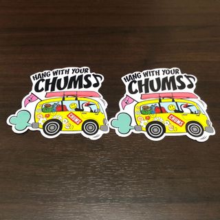 チャムス(CHUMS)のCHUMS チャムス キャンプステッカー 防水ステッカー  登山 キャンプ用品(ステッカー)