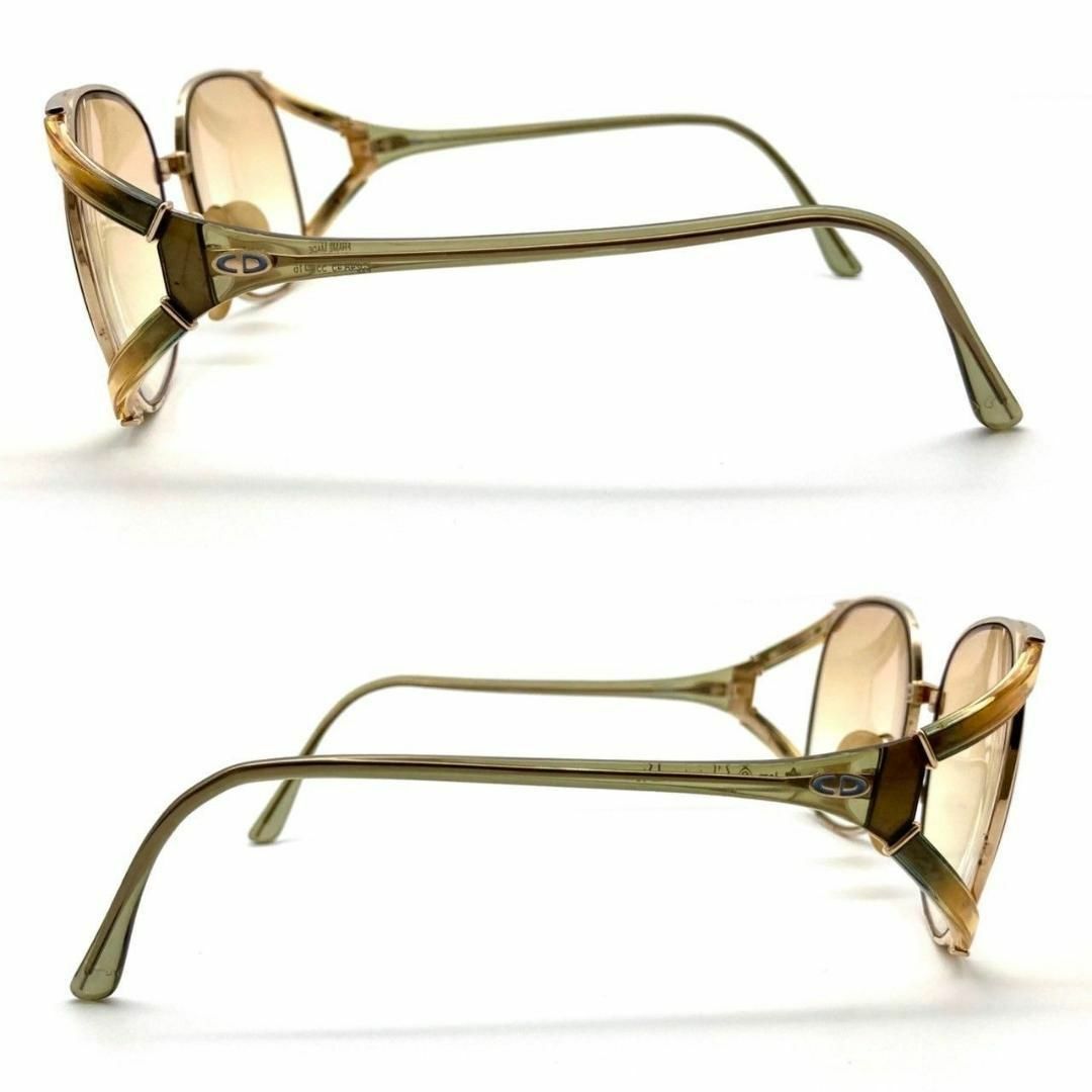 Christian Dior(クリスチャンディオール)のクリスチャンディオール メガネ ラウンド オプチル ブラウン 60416 レディースのファッション小物(サングラス/メガネ)の商品写真