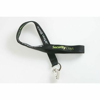 非売品! security days ノベルティ 社員証 ストラップ(ノベルティグッズ)