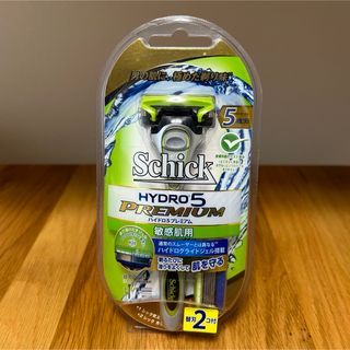 Schick - シックハイドロ5 プレミアム 敏感肌用   替刃2個付 