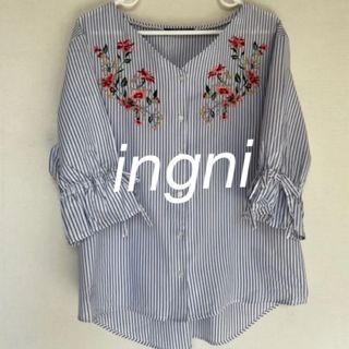 イング(INGNI)のINGNI  イング　七分袖ブラウス(シャツ/ブラウス(長袖/七分))