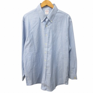 ブルックスブラザース(Brooks Brothers)のブルックスブラザーズ ボタンダウンシャツ オックスフォード 青 XL ■GY31(シャツ)