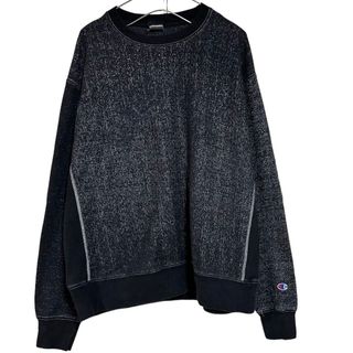 チャンピオン(Champion)の希少 古着 "Champion" リバースウィーブ 黒タグ 裏起毛 スウェット(スウェット)