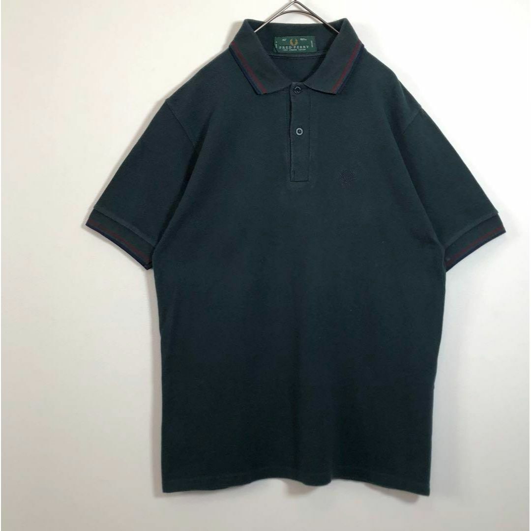 FRED PERRY(フレッドペリー)のFRED PERRY フレッドペリー　イングランド製　M12 ポロシャツ　36 メンズのトップス(ポロシャツ)の商品写真