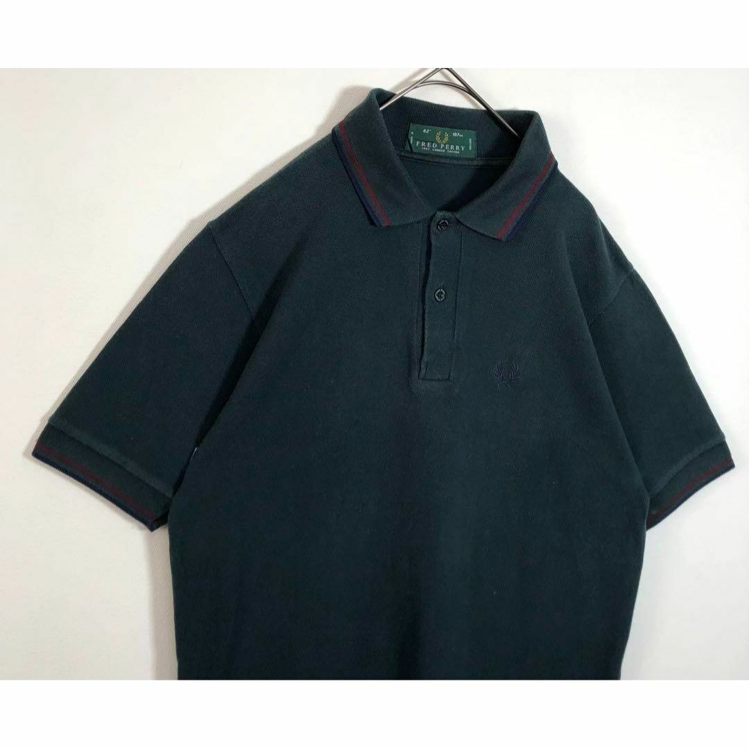 FRED PERRY(フレッドペリー)のFRED PERRY フレッドペリー　イングランド製　M12 ポロシャツ　36 メンズのトップス(ポロシャツ)の商品写真