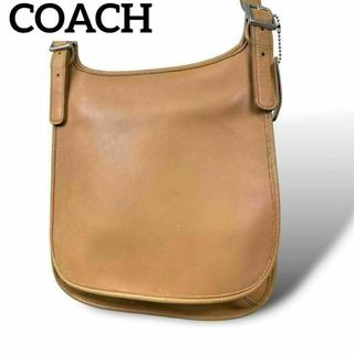 コーチ(COACH)のコーチ　オールドコーチ　ショルダーバッグ　ポシェット　ブラウン系　レザー(ショルダーバッグ)