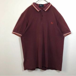 フレッドペリー(FRED PERRY)のFRED PERRY フレッドペリー　リブライン　M3600 ポロシャツ　32(ポロシャツ)