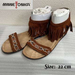 MINNETONKA ミネトンカ　サンダル　サイズ22cm 新品(ビーチサンダル)