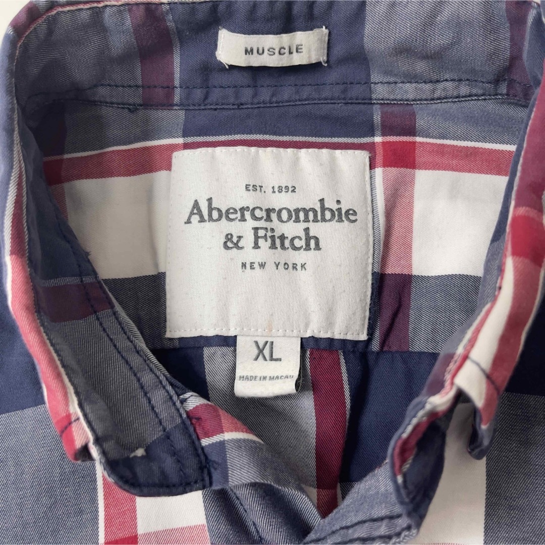 Abercrombie&Fitch(アバクロンビーアンドフィッチ)のAbercrombie & Fitch メンズボタンダウンシャツ 長袖シャツ メンズのトップス(シャツ)の商品写真