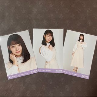 ノギザカフォーティーシックス(乃木坂46)の乃木坂46 阪口珠美 ジャンパースカート コンプ 生写真(アイドルグッズ)