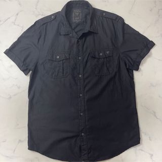 ゲス(GUESS)のGUESS メンズ 半袖シャツ 半袖ボタンダウンシャツ(シャツ)