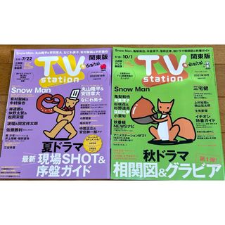 スノーマン(Snow Man)のTV station テレステ SnowMan 雑誌 まとめ売り(アイドルグッズ)