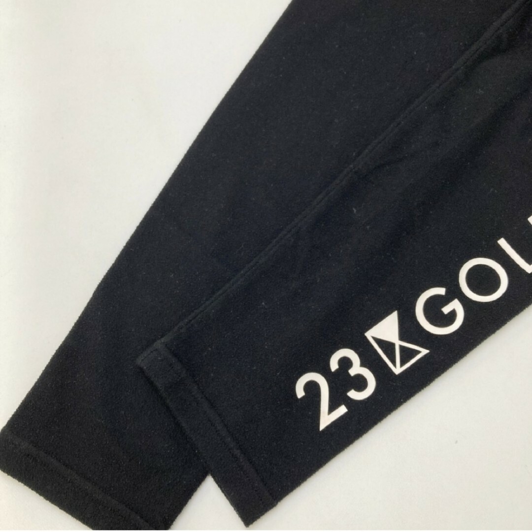 23区(ニジュウサンク)の23区GOLF ハイネック 長袖 Tシャツ ブラック LL　ゴルフウェア レディースのトップス(Tシャツ(長袖/七分))の商品写真