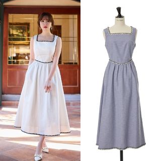 ハーリップトゥ(Her lip to)のMonaco Tweed Dress(ロングワンピース/マキシワンピース)