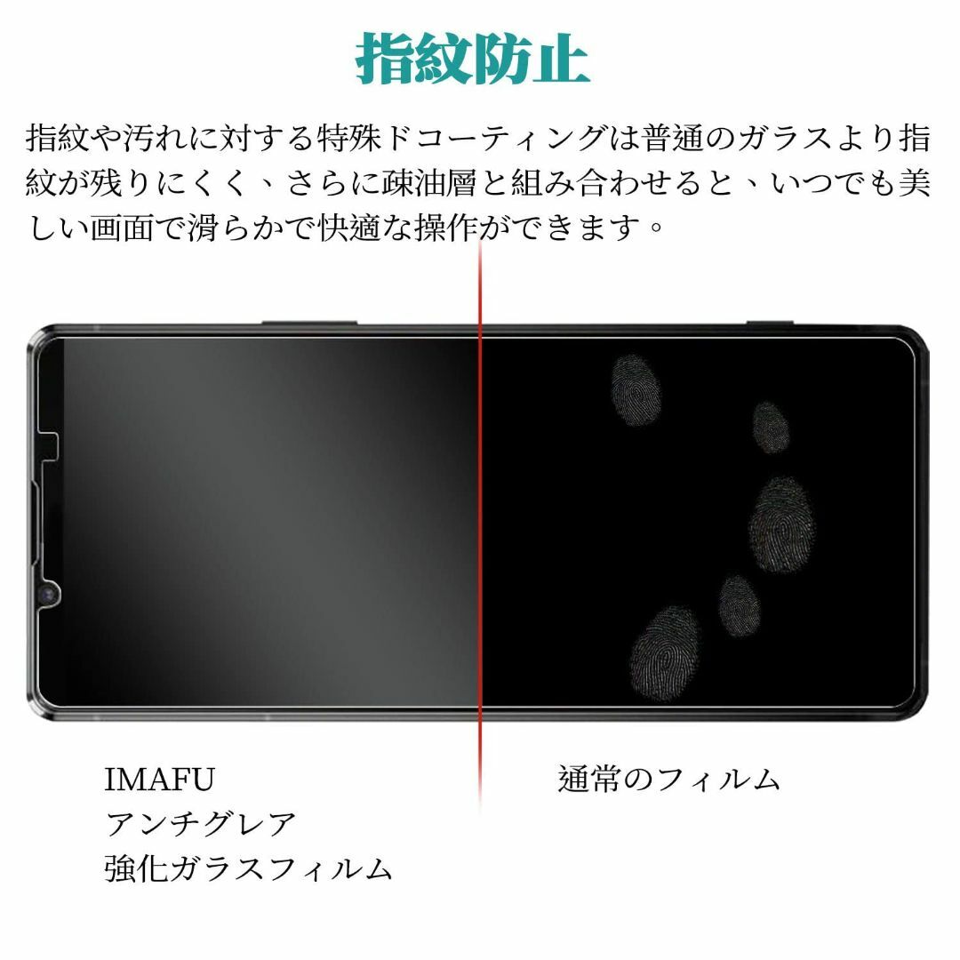 【色:HD_サイズ:Xperia 1iii（SOG03 SO-51B）】【アンチ スマホ/家電/カメラのスマホアクセサリー(その他)の商品写真