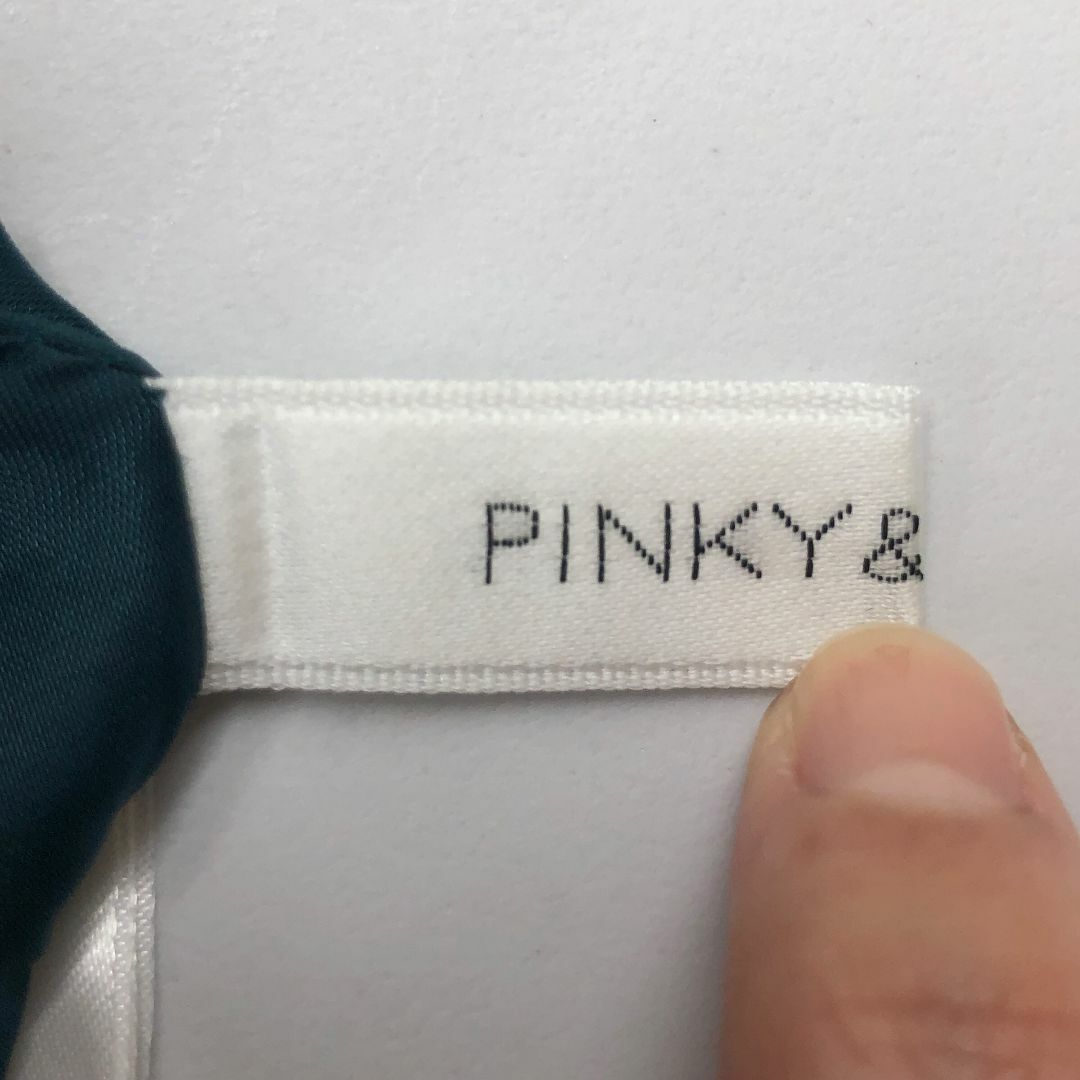 Pinky&Dianne(ピンキーアンドダイアン)の美品 送料無料 Pinky&Dianne ひざ丈スカート グリーン 36 レディースのスカート(ひざ丈スカート)の商品写真