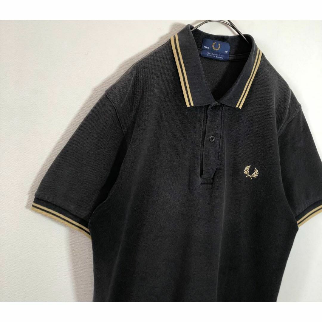 FRED PERRY(フレッドペリー)のFRED PERRY フレッドペリー　イングランド製　M12 ポロシャツ　18 メンズのトップス(ポロシャツ)の商品写真