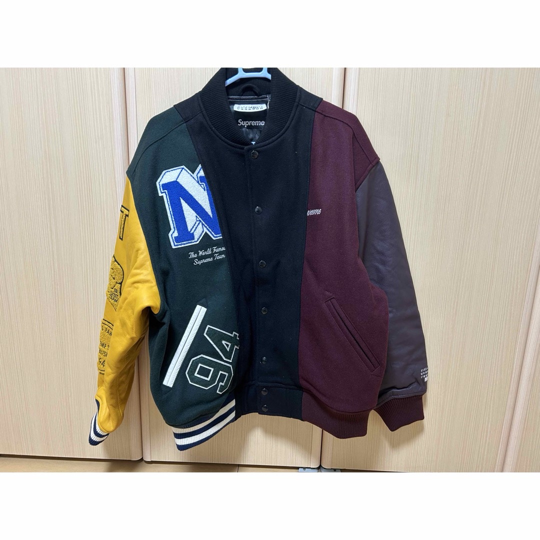 Supreme(シュプリーム)のMM6 Maison Margiela Split Varsity Jacket メンズのジャケット/アウター(テーラードジャケット)の商品写真