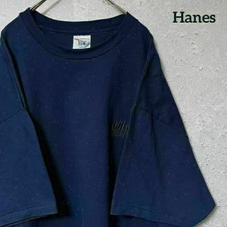 ヘインズ(Hanes)の90's Hanes ヘインズ Tシャツ 半袖 GOLF 刺繍 ゆるダボ 2XL(Tシャツ/カットソー(半袖/袖なし))