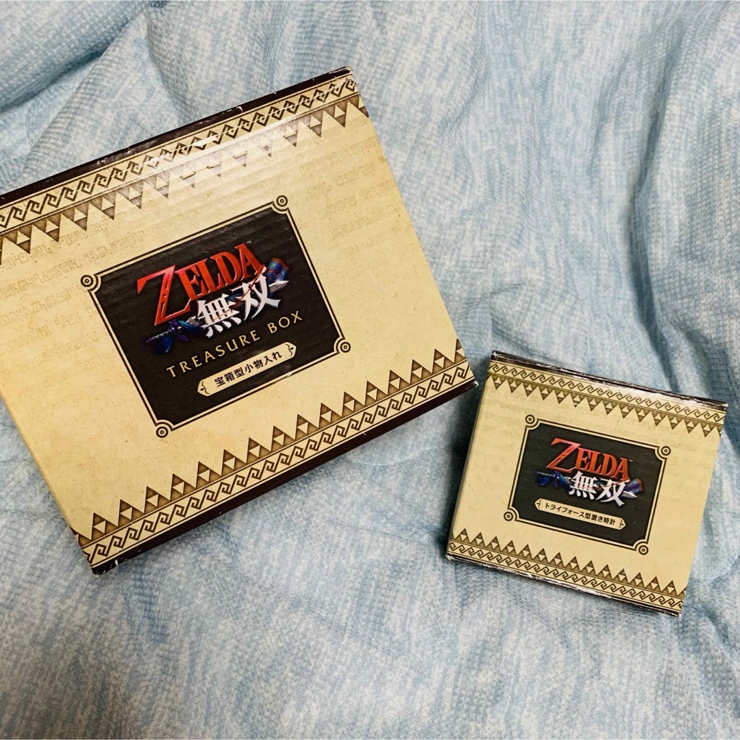 任天堂 - ゼルダ無双 非売品 宝箱型小物入れ トライフォース型 任天堂 - ゼルダ無双 非売品 宝箱型小物入れ トライフォース型