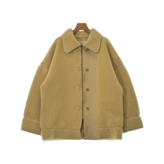 トゥデイフル(TODAYFUL)のTODAYFUL トゥデイフル ムートンコート 38(M位) ベージュ 【古着】【中古】(ムートンコート)