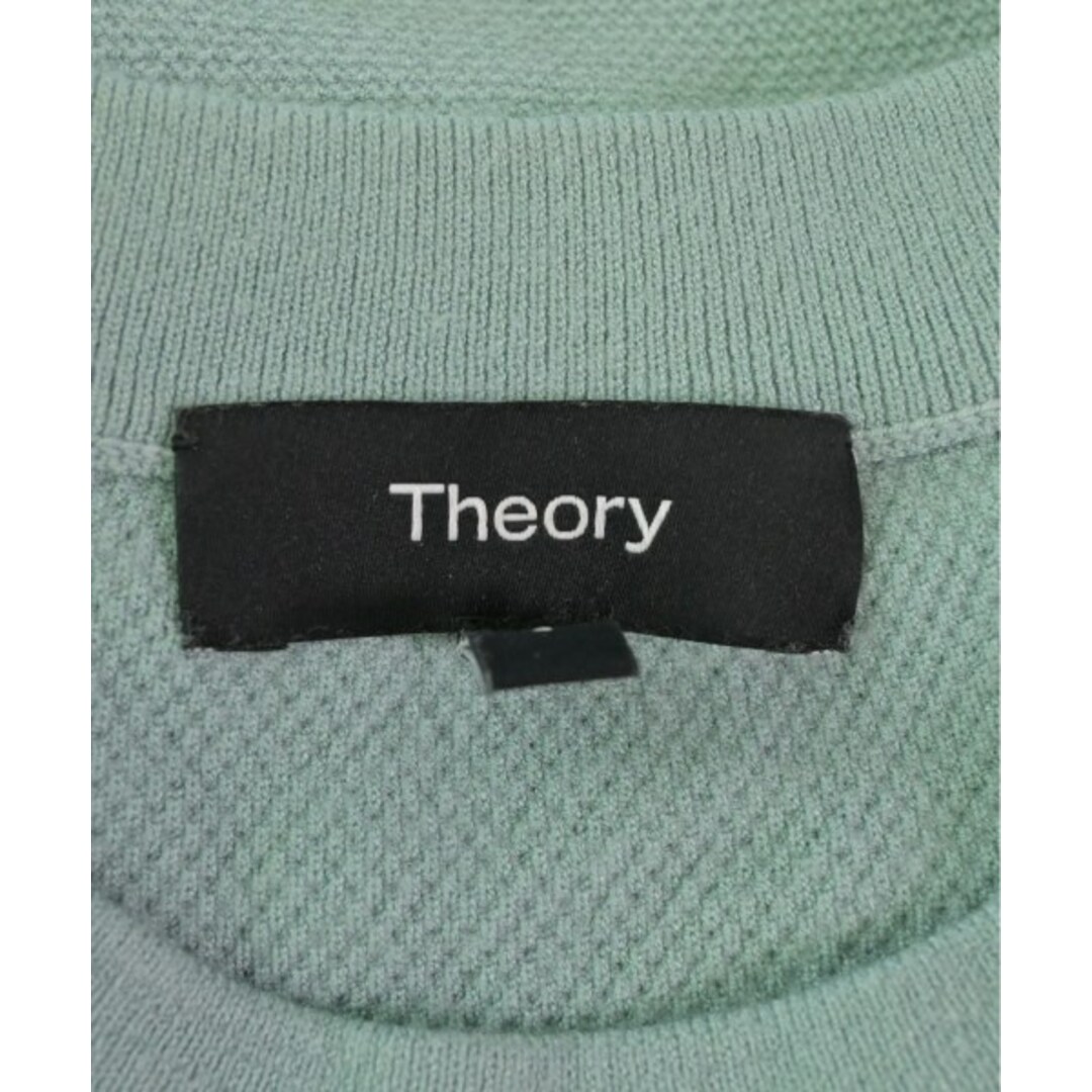 theory(セオリー)のTheory セオリー ニット・セーター S 水色系(緑がかっています) 【古着】【中古】 メンズのトップス(ニット/セーター)の商品写真