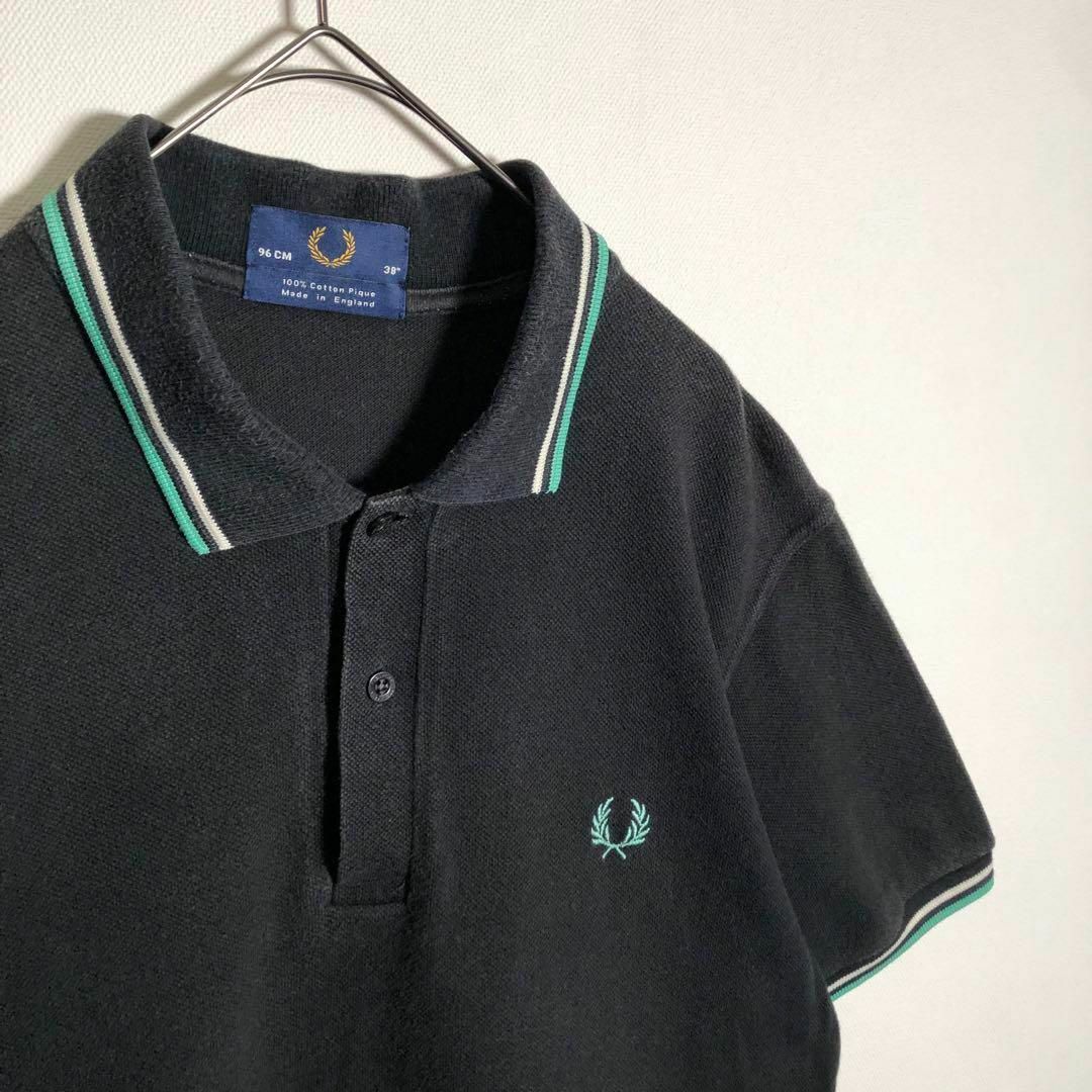 FRED PERRY(フレッドペリー)のFRED PERRY フレッドペリー　イングランド製　ポロシャツ　12 メンズのトップス(ポロシャツ)の商品写真