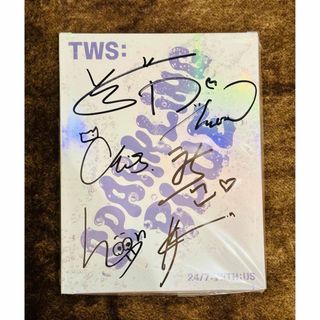 TWS  トゥアス　Mwaveイベント　メンバー全員　直筆サイン　