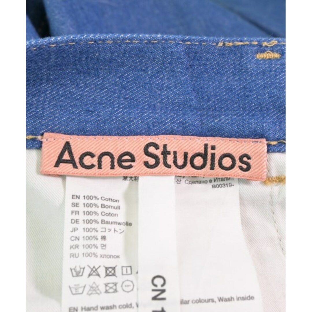 Acne Studios(アクネストゥディオズ)のAcne Studios デニムパンツ 30(M位) インディゴ(デニム) 【古着】【中古】 メンズのパンツ(デニム/ジーンズ)の商品写真