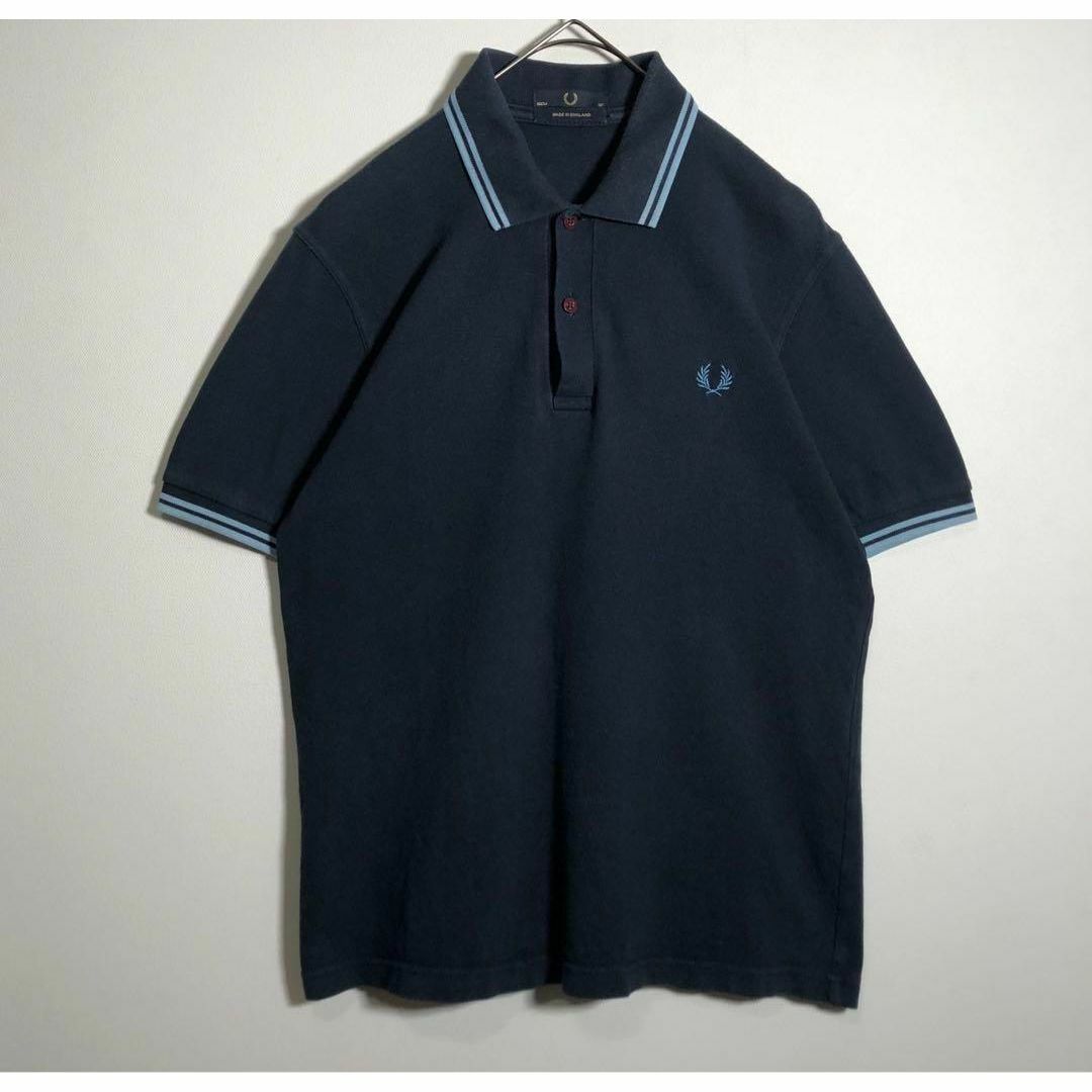 FRED PERRY(フレッドペリー)のFRED PERRY フレッドペリー　イングランド製　M12 ポロシャツ　7 メンズのトップス(ポロシャツ)の商品写真