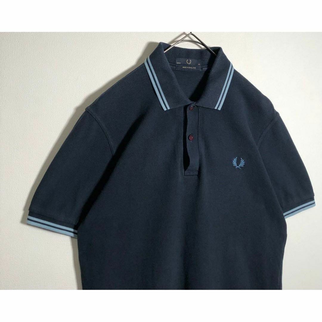 FRED PERRY(フレッドペリー)のFRED PERRY フレッドペリー　イングランド製　M12 ポロシャツ　7 メンズのトップス(ポロシャツ)の商品写真