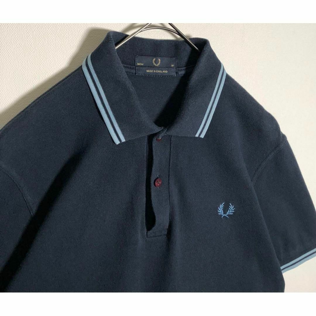 FRED PERRY(フレッドペリー)のFRED PERRY フレッドペリー　イングランド製　M12 ポロシャツ　7 メンズのトップス(ポロシャツ)の商品写真