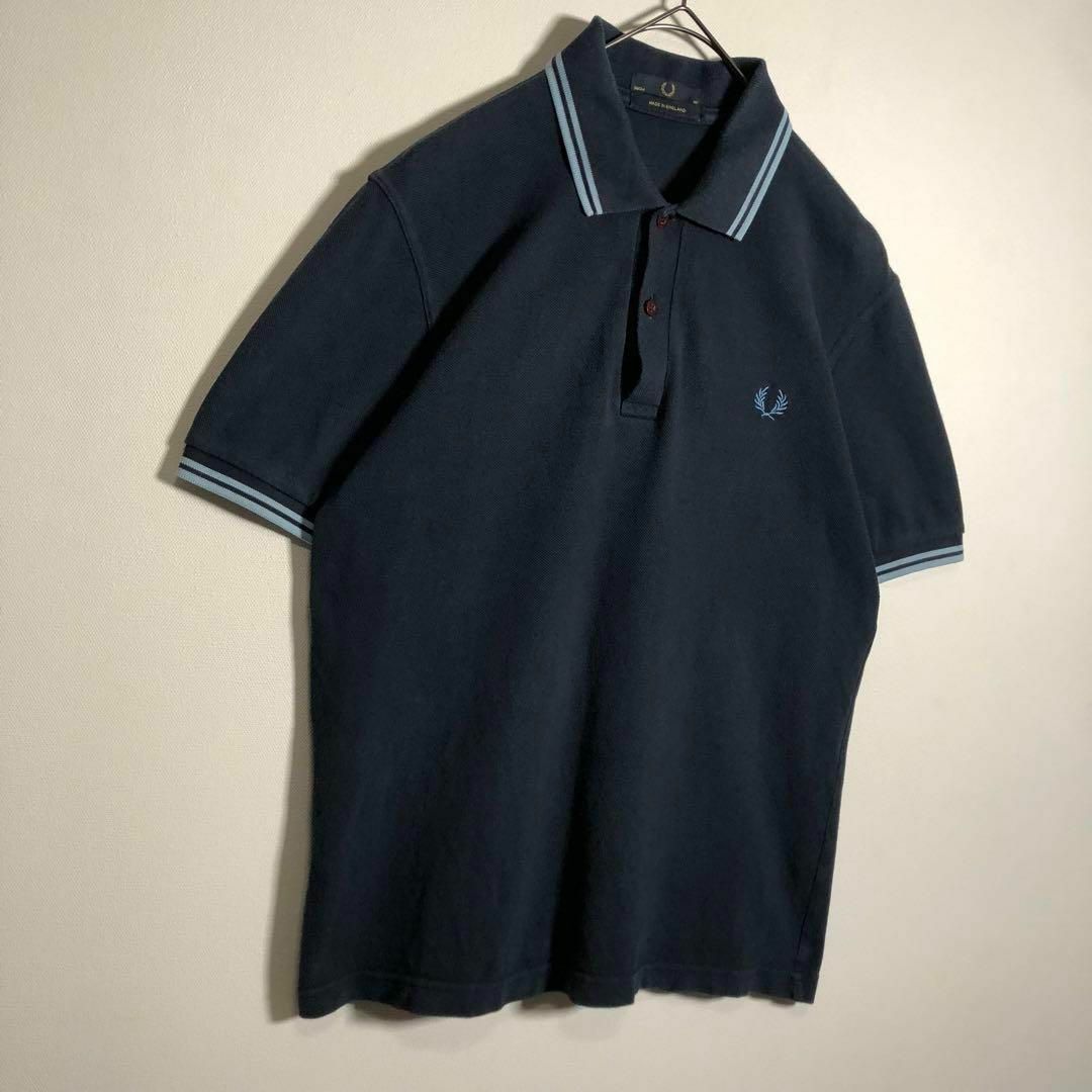 FRED PERRY(フレッドペリー)のFRED PERRY フレッドペリー　イングランド製　M12 ポロシャツ　7 メンズのトップス(ポロシャツ)の商品写真