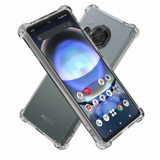 【特価商品】Hy+ AQUOS R8 耐衝撃 ケース SH-52D カバー スト(その他)