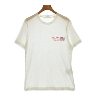 ヘルムートラング(HELMUT LANG)のHELMUT LANG ヘルムートラング Tシャツ・カットソー XS 白 【古着】【中古】(Tシャツ/カットソー(半袖/袖なし))