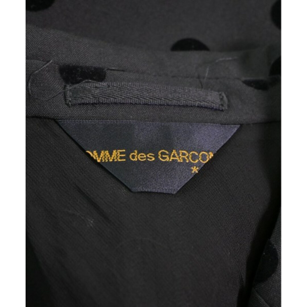 COMME des GARCONS(コムデギャルソン)のCOMME des GARCONS カジュアルジャケット F 黒(ドット) 【古着】【中古】 レディースのジャケット/アウター(テーラードジャケット)の商品写真