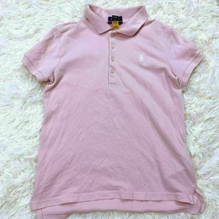 ポロラルフローレン(POLO RALPH LAUREN)のポロラルフローレン　半袖ポロシャツ　ピンク　ポニー刺繍　140(Tシャツ/カットソー)