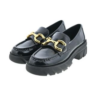 スティーブマデン(Steve Madden)のSTEVE MADDEN ドレスシューズ/ローファー 6.5(23cm位) 黒 【古着】【中古】(ローファー/革靴)