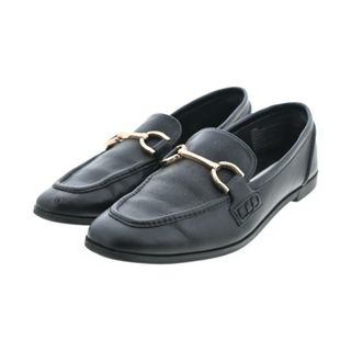 スティーブマデン(Steve Madden)のSTEVE MADDEN ドレスシューズ/ローファー 6(22.5cm位) 黒 【古着】【中古】(ローファー/革靴)